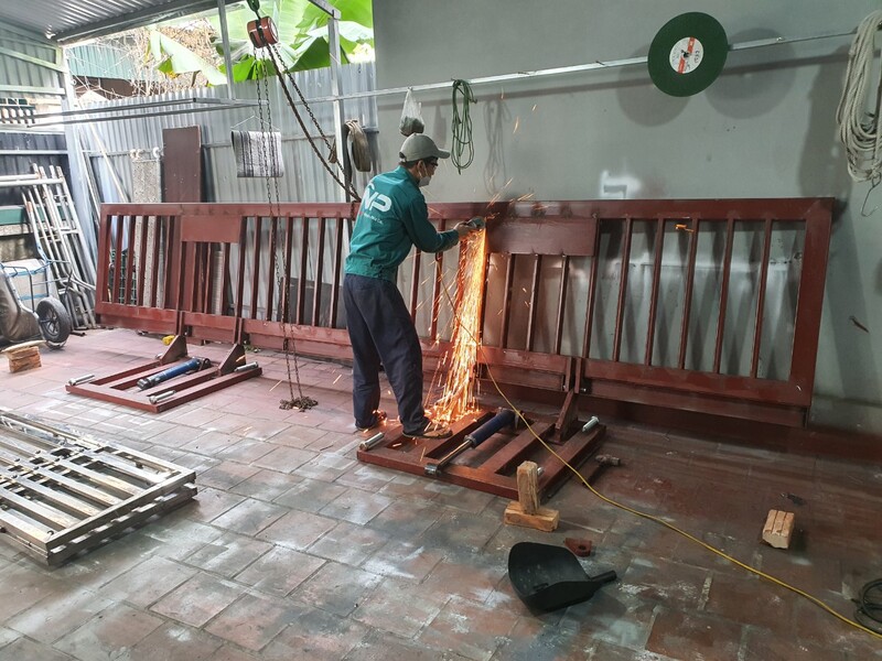 Cửa chống ngập tháo lắp tại quận Tây Hồ