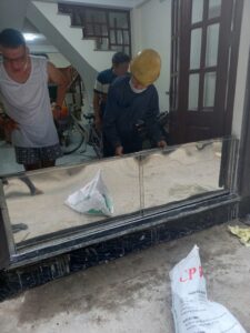 Cửa chống ngập tháo lắp bằng tay