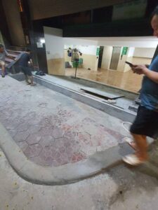 Cửa chống ngập tự động tại quận Nam Từ Liêm